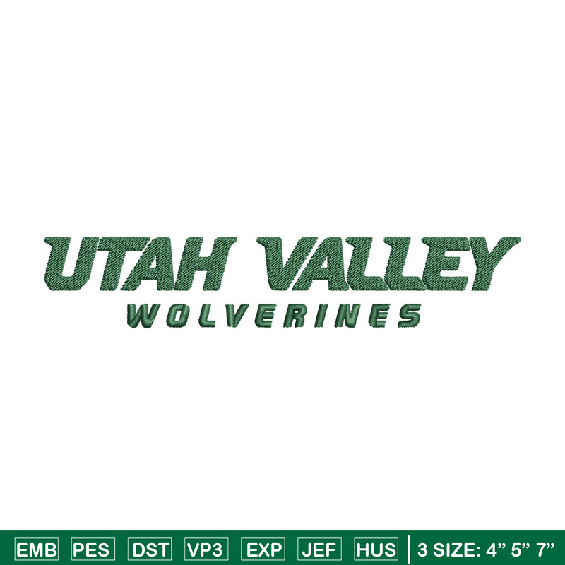 Utah Valley University embroidery design, NCAA embroidery, Sport embroidery, logo sport embroidery, Embroidery design.jpg