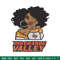UTRGV Vaqueros girl embroidery design, NCAA embroidery, Embroidery design, Logo sport embroidery, Sport embroidery..jpg