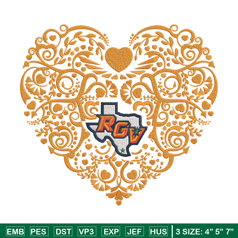 UTRGV Vaqueros heart embroidery design, Sport embroidery, logo sport embroidery, Embroidery design, NCAA embroidery.jpg