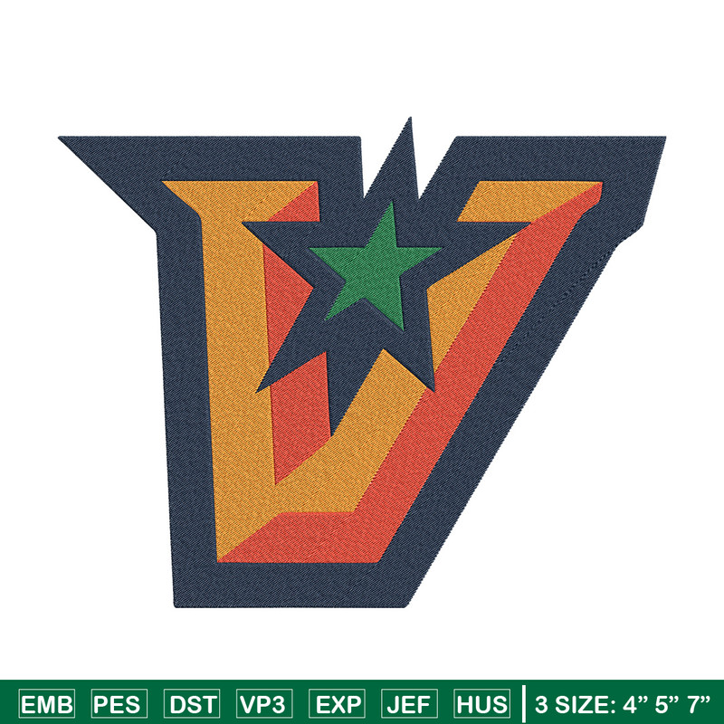 UTRGV Vaqueros logo embroidery design, Sport embroidery, logo sport embroidery, Embroidery design,NCAA embroidery.jpg