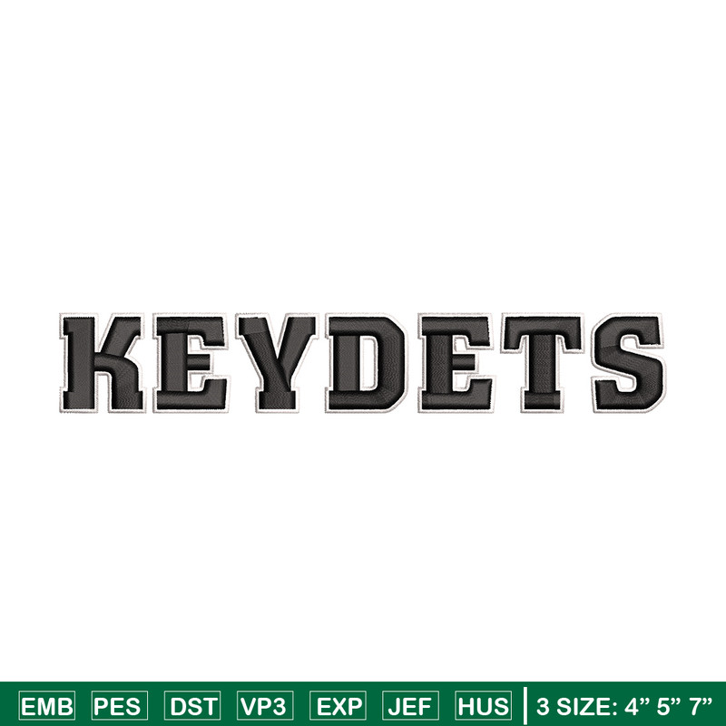VMI Keydets logo embroidery design, NCAA embroidery, Embroidery design,Logo sport embroidery,Sport embroidery.jpg