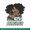 Wagner Seahawks girl embroidery design,NCAA embroidery, Embroidery design, Logo sport embroidery, Sport embroidery..jpg