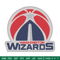 Washington Wizards logo embroidery design, NBA embroidery, Sport embroidery,Embroidery design,Logo sport embroidery..jpg