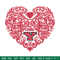 Youngstown State heart embroidery design, Sport embroidery, logo sport embroidery, Embroidery design,NCAA embroidery.jpg