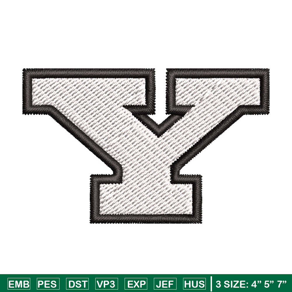 Youngstown State logo embroidery design, NCAA embroidery,Sport embroidery, Embroidery design, Logo sport embroidery.jpg