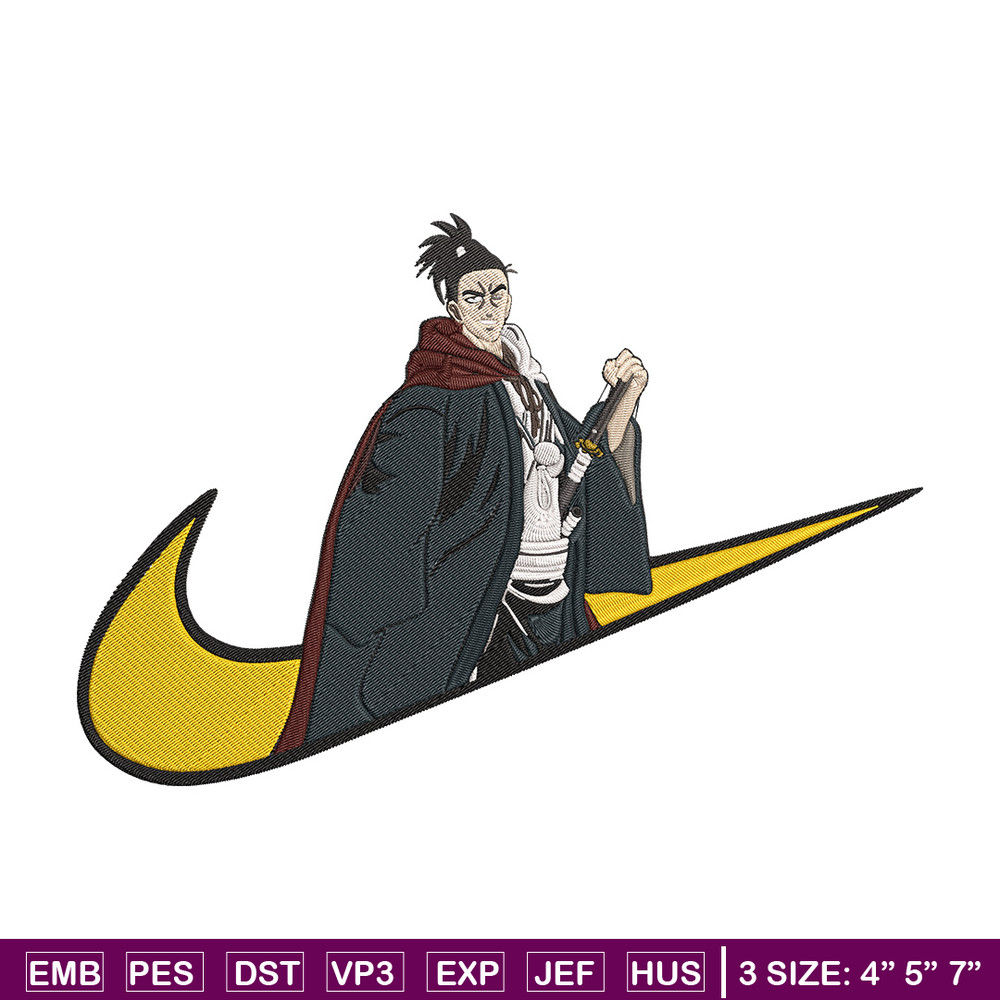 Atomic Embroidery Design, One punch man Embroidery, Embroidery File, Anime Embroidery, Nike shirt, Digital download.jpg