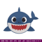 Baby Shark Embroidery Design, Shark Embroidery, cartoon shirt, Embroidery File, Embroidery design, Digital download..jpg