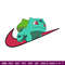 Bulbasaur x nike Embroidery Design, Pokemon Embroidery, Embroidery File, Nike Embroidery, Anime shirt, Digital download.jpg