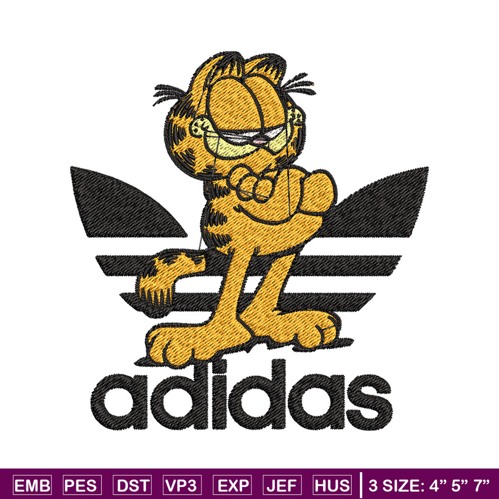 Cartoon cat adidas Embroidery Design, Adidas Embroidery, Brand Embroidery, Embroidery File,Logo shirt,Digital download.jpg