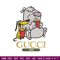 Cartoon Gucci Embroidery design, Cartoon Gucci Embroidery, cartoon design, Embroidery File, Gucci logo, Digital download.jpg