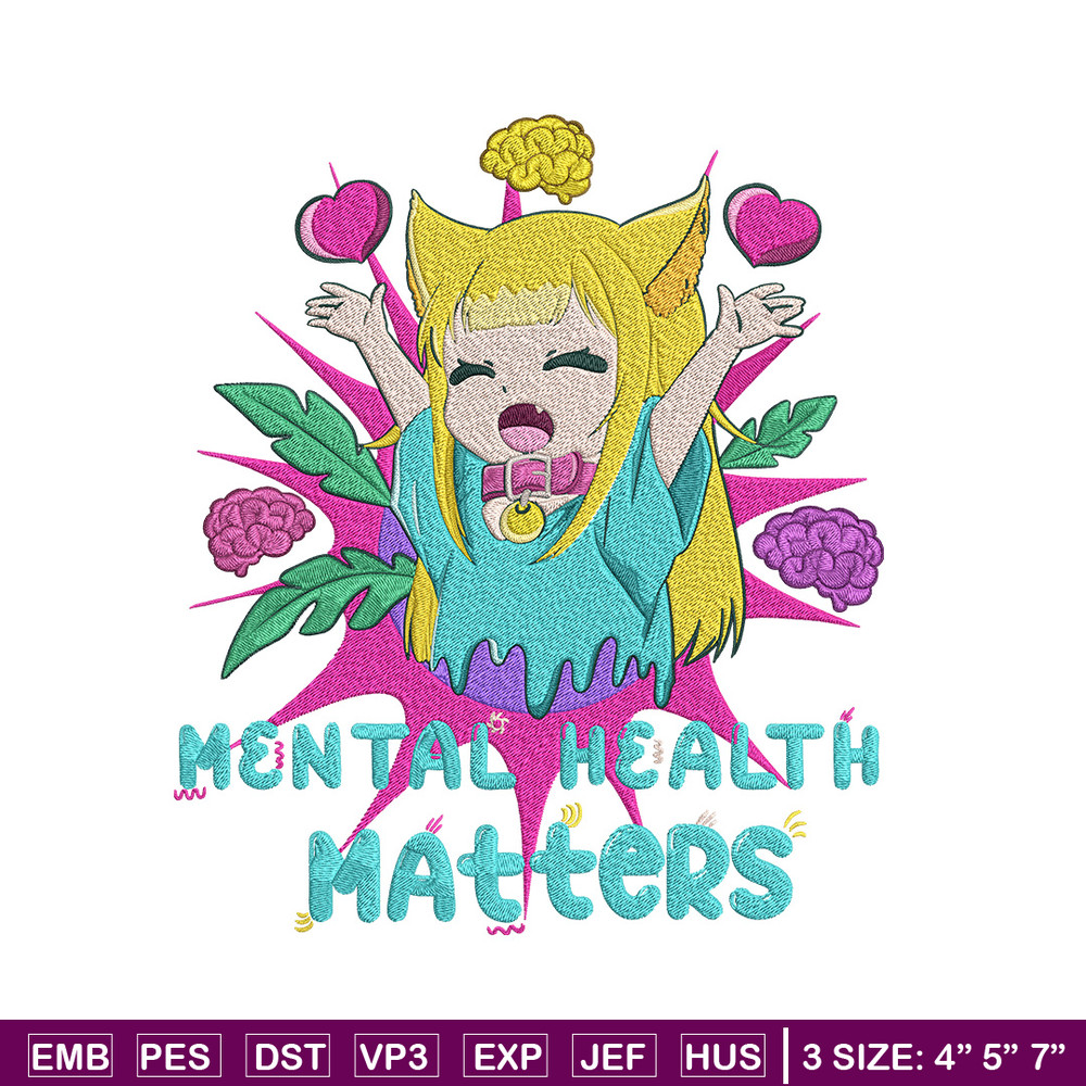 Cat girl cute Embroidery Design, Manga Embroidery, Embroidery File, Anime Embroidery, Anime shirt, Digital download.jpg