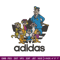 Cats cartoon adidas Embroidery Design, Adidas Embroidery, Embroidery File, Brand Embroidery, Logo shirt, Digital download.jpg