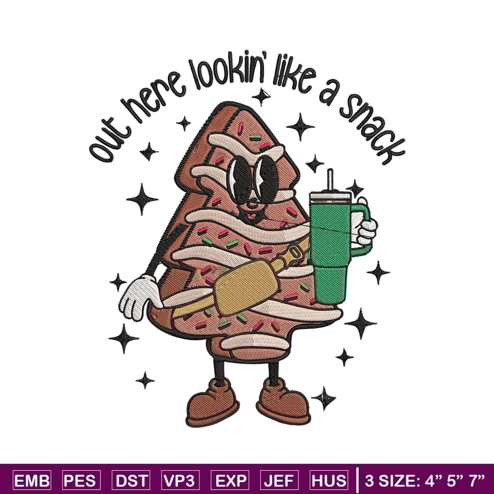 Chrismas trees Embroidery Design, Tree Embroidery, Embroidery File, Chrismas Embroidery, Anime shirt, Digital download.jpg