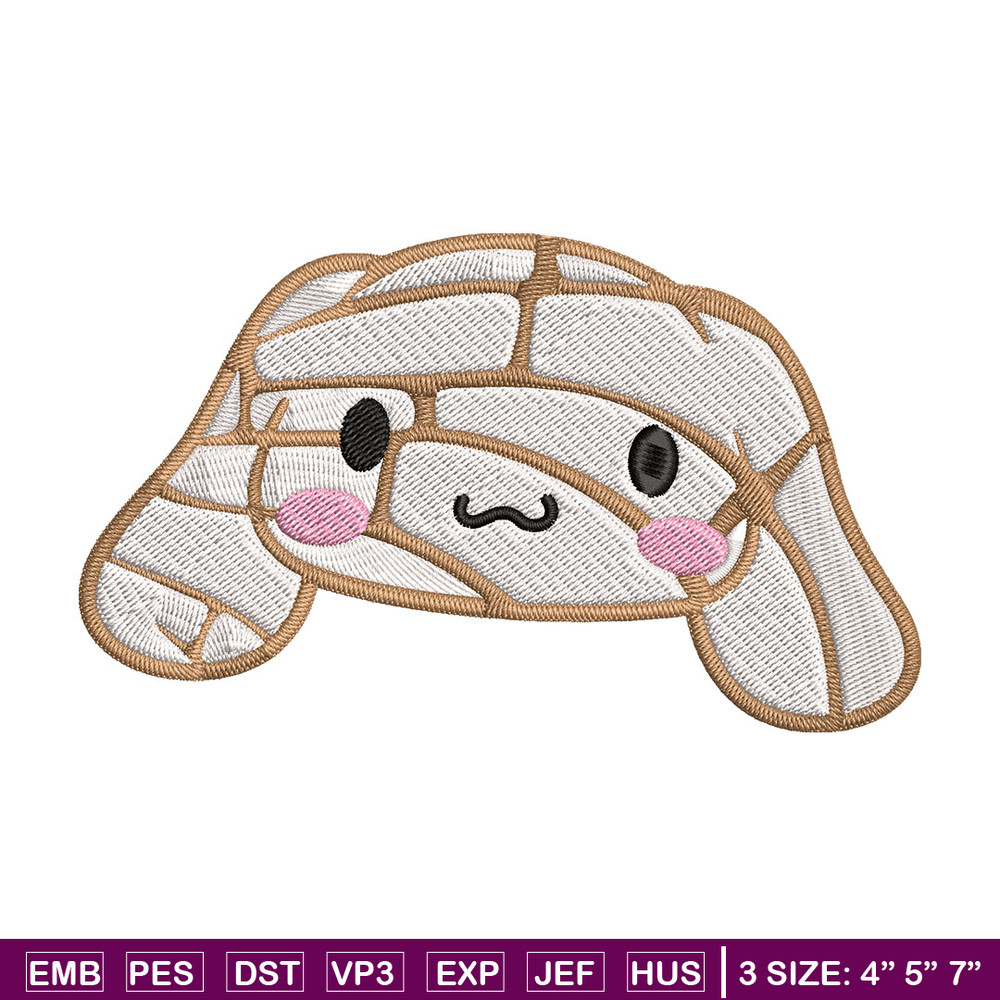 Cinnamoroll Mummy Embroidery Design, Cinnamoroll cartoon Embroidery, Embroidery File, Cartoon shirt, Digital download..jpg