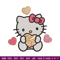 Concha Hello Kitty Embroidery Design, Hello Kitty cartoon Embroidery, Embroidery File, Cartoon shirt, Digital download..jpg