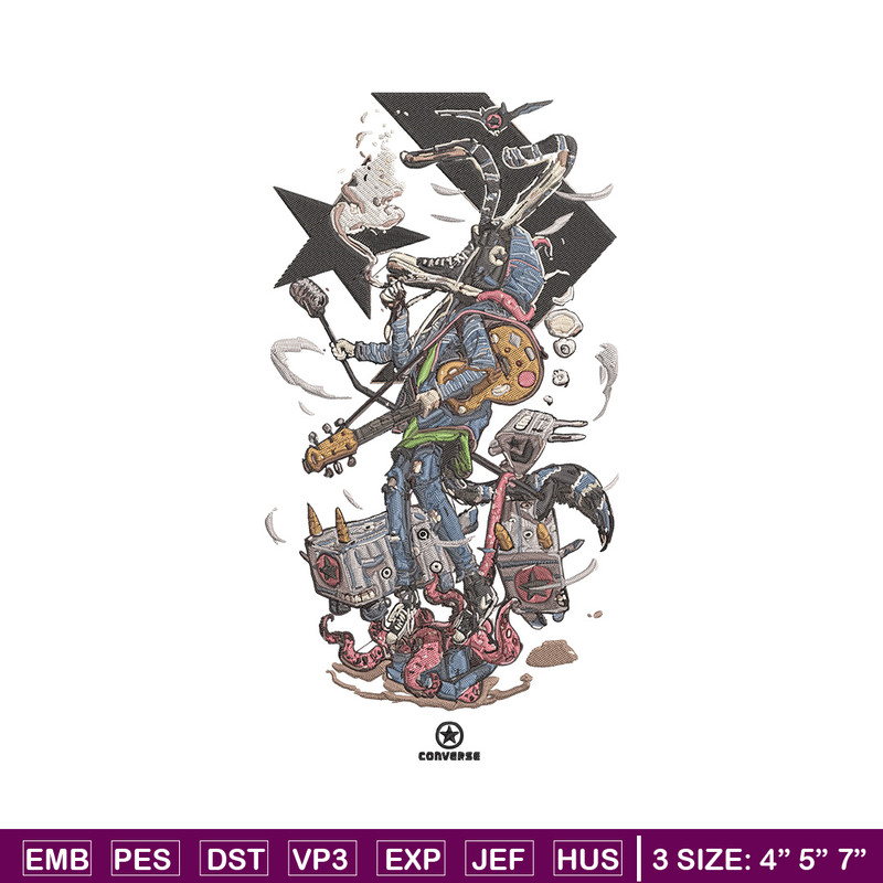 Converse logo Embroidery Design, Converse Embroidery, Embroidery File, Anime Embroidery, Anime shirt, Digital download.jpg