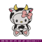 Cow Hello Kitty Embroidery design, Cow Hello Kitty Embroidery, cartoon design, Embroidery File, Digital download..jpg