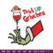 Drink up grinches embroidery design, Grinch embroidery,Chrismas design,Embroidery shirt,Embroidery file,Digital download.jpg
