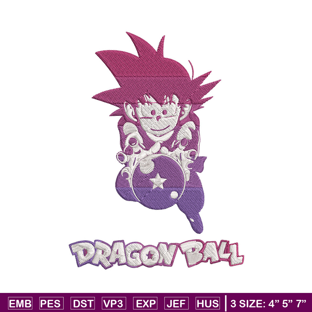 Goku kid Embroidery Design, Dragonball Embroidery, Embroidery File, Anime Embroidery, Anime shirt, Digital download..jpg