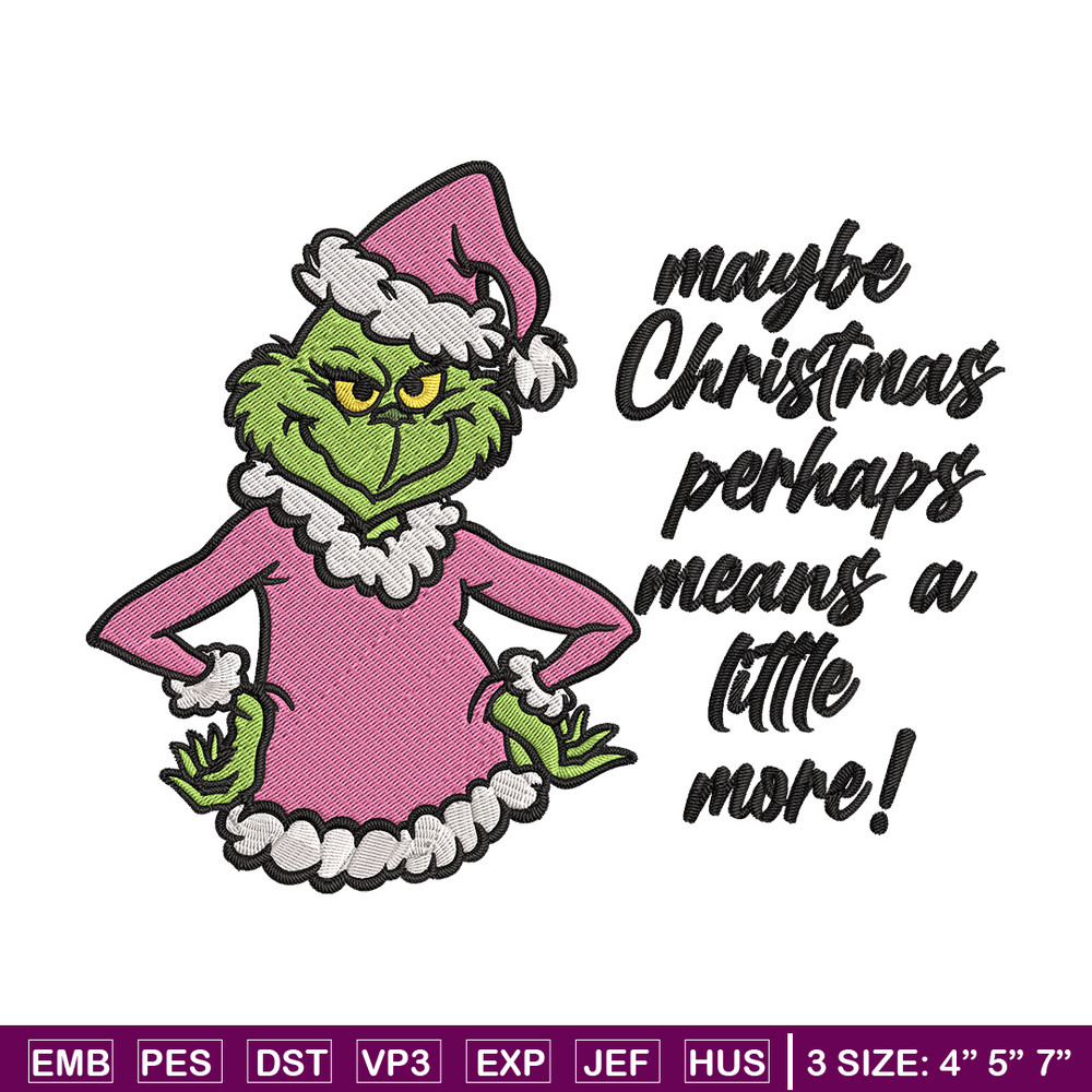 Grinch chrismas Embroidery Design, Grinch Embroidery, Embroidery File, Chrismas Embroidery, Anime shirt,Digital download.jpg