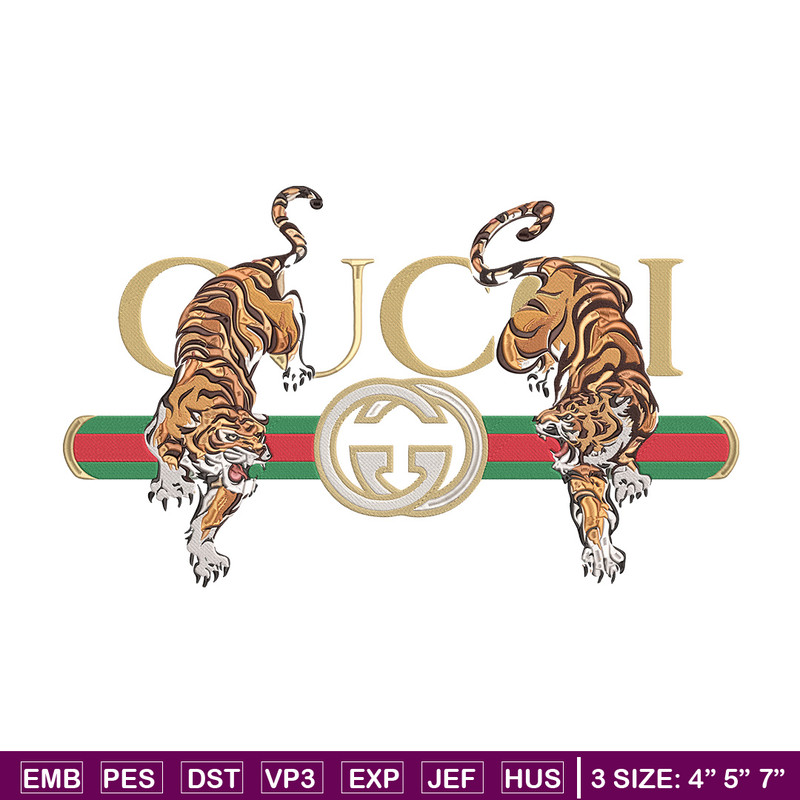 Gucci x Tiger Embroidery Design, Gucci Embroidery, Embroidery File, Anime Embroidery, Anime shirt, Digital download.jpg