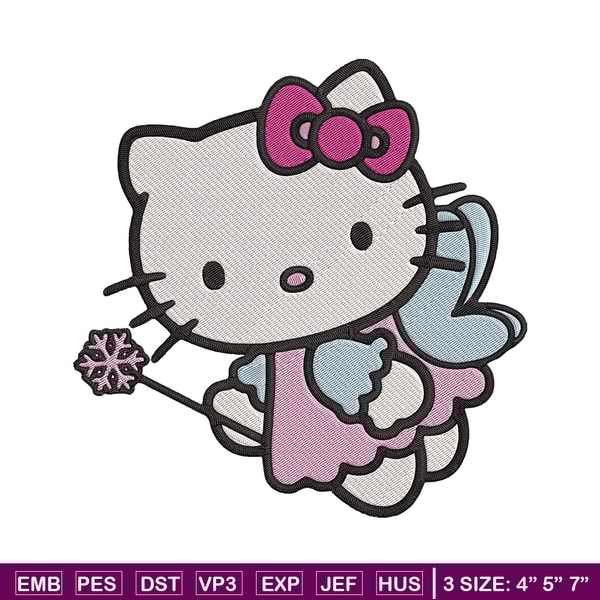 Hello kitty fairy Embroidery Design, Hello kitty Embroidery, Embroidery File, Anime Embroidery, Digital download.jpg