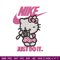 Hello kitty Nike Embroidery design, hello kitty cartoon, Embroidery, Nike design, Embroidery file, Instant download.jpg