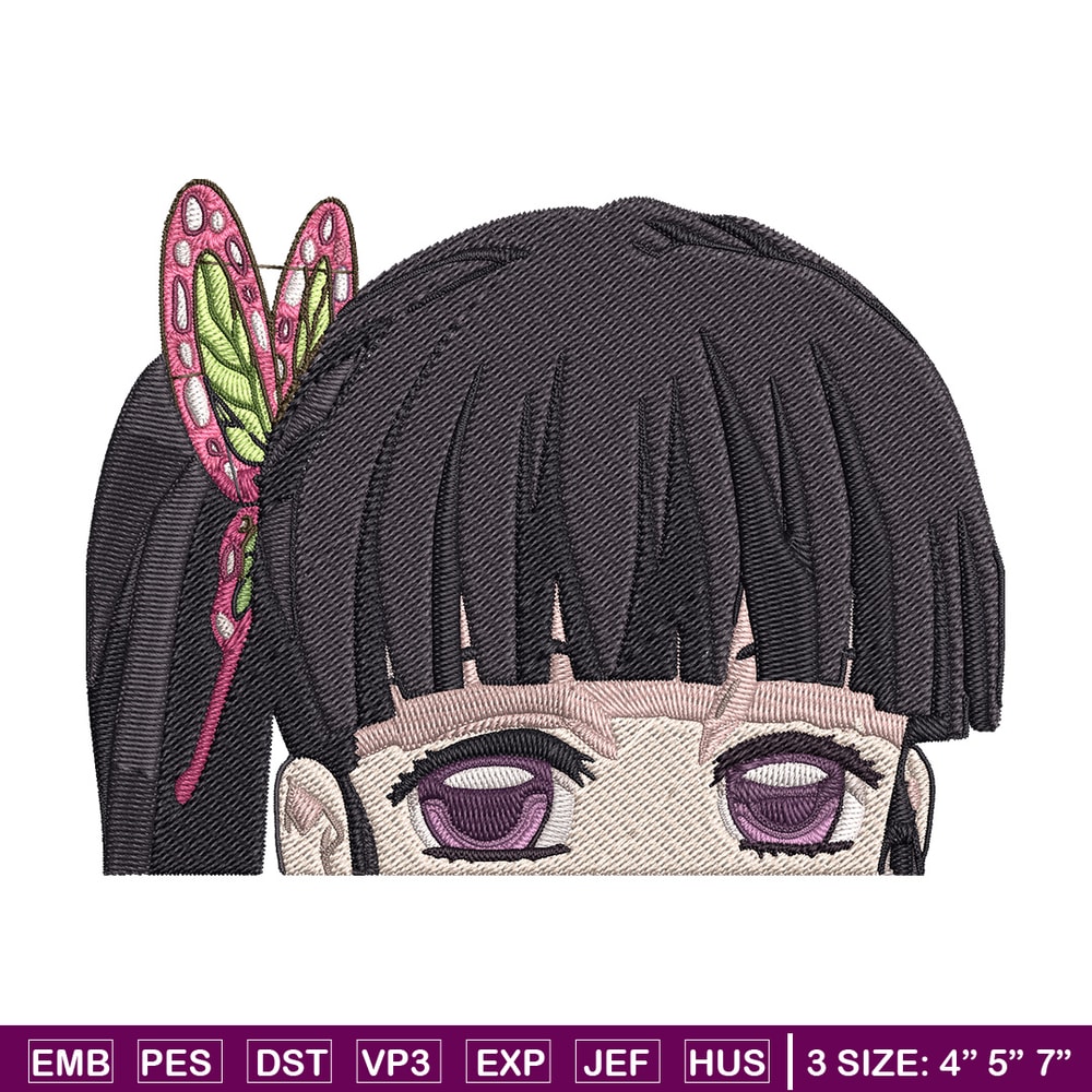 Kanao Peeker Embroidery Design, Demon slayer Embroidery, Embroidery File, Anime Embroidery, Digital download.jpg