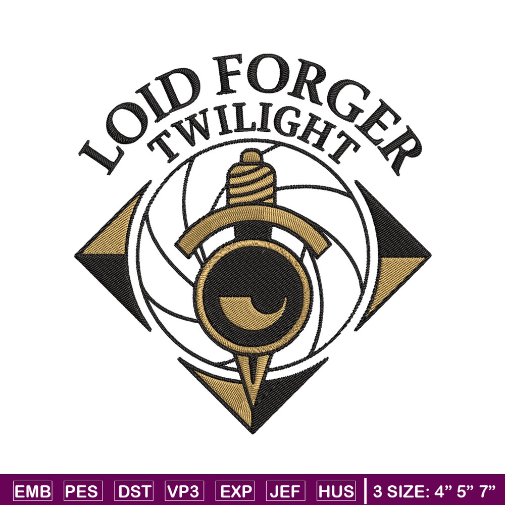 Loid forger Embroidery Design, Spy x family Embroidery, Embroidery File,Anime Embroidery, Anime shirt, Digital download.jpg