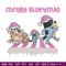 Merry blueymas embroidery design, Bluey embroidery, Chrismas design, Embroidery file, Embroidery shirt, Digital download.jpg