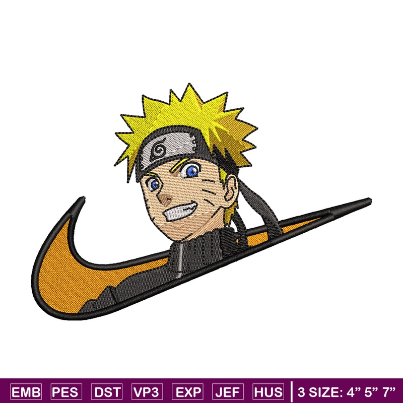 Naruto smile Nike embroidery design, Naruto embroidery, Nike design, anime design, anime shirt, Digital download.jpg