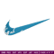 Nike blue embroidery design, Nike embroidery, Nike design, Embroidery shirt, Embroidery file, Digital download.jpg