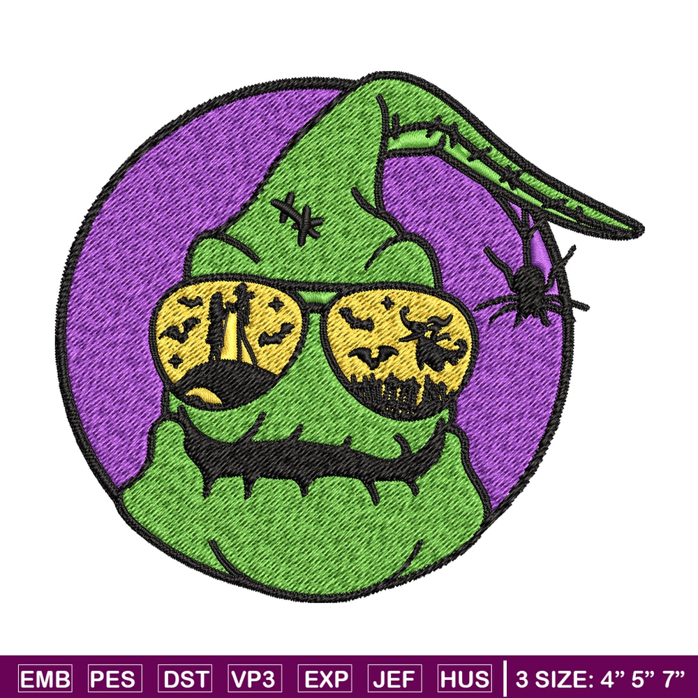 Oogie Boogie Man Embroidery design, Oogie Boogie Embroidery, halloween design, Embroidery File, Digital download..jpg