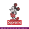 Supreme mickey Embroidery Design, Mickey Embroidery, Embroidery File, Supreme Embroidery, Anime shirt, Digital download.jpg