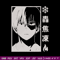 Todoroki Shouto Embroidery Design, Mha Embroidery, Embroidery File, Anime Embroidery, Anime shirt,Digital download..jpg