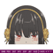 Yor peeker Embroidery Design, Spy x family Embroidery, Embroidery File, Anime Embroidery, Anime shirt, Digital download.jpg