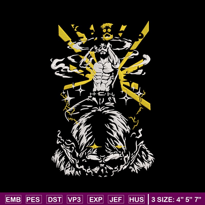 Zeke Yeager Embroidery Design, Aot Embroidery, Embroidery File, Anime Embroidery, Anime shirt, Digital download..jpg