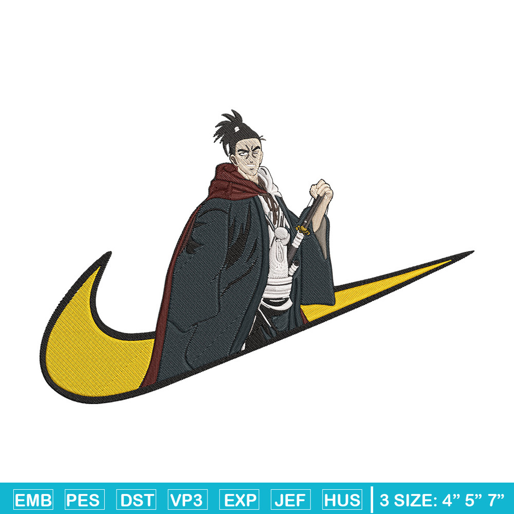 Atomic Embroidery Design, One punch man Embroidery, Embroidery File, Anime Embroidery, Nike shirt, Digital download.jpg