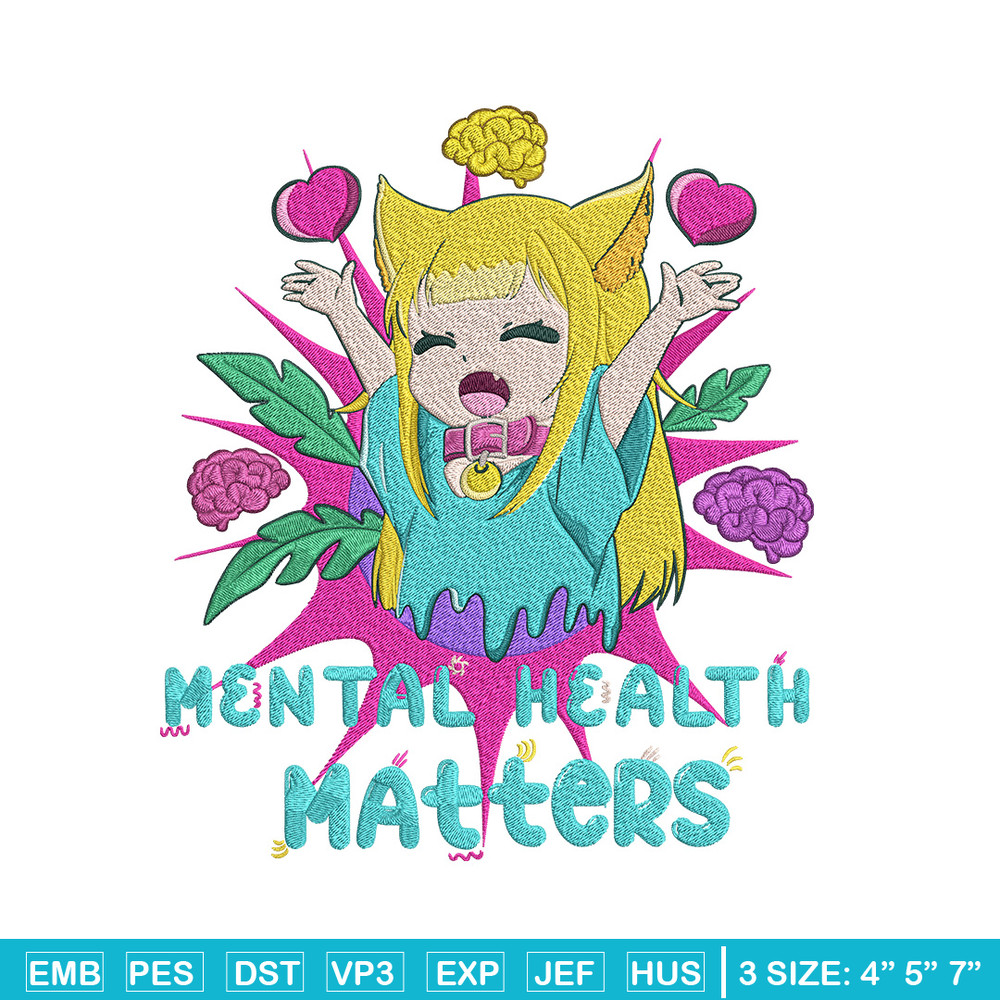 Cat girl cute Embroidery Design, Manga Embroidery, Embroidery File, Anime Embroidery, Anime shirt, Digital download.jpg