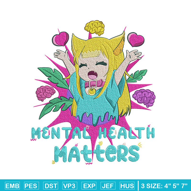 Cat girl cute Embroidery Design, Manga Embroidery, Embroidery File, Anime Embroidery, Anime shirt, Digital download.jpg