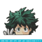 Deku Peek Embroidery Design, Mha Embroidery, Embroidery File, Anime Embroidery, Anime shirt, Digital download.jpg
