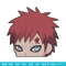 Gaara Peeker Embroidery Design, Naruto Embroidery, Embroidery File, Anime Embroidery,Anime shirt, Digital download.jpg