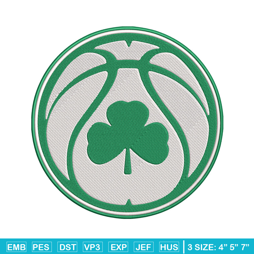 Boston Celtics logo embroidery design, NBA embroidery,Sport embroidery, Logo sport embroidery, Embroidery design.jpg
