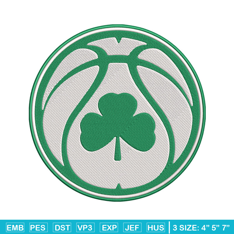 Boston Celtics logo embroidery design, NBA embroidery,Sport embroidery, Logo sport embroidery, Embroidery design.jpg