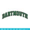 Dartmouth logo embroidery design, Baseball embroidery, Sport embroidery, logo sport embroidery, Embroidery design.jpg