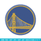 Golden State Warriors logo embroidery design, NBA embroidery,Sport embroidery, Embroidery design,Logo sport embroidery..jpg