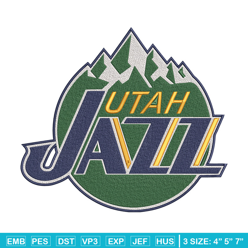 Utah Jazz logo embroidery design, NBA embroidery, Sport embroidery, Embroidery design,Logo sport embroidery..jpg