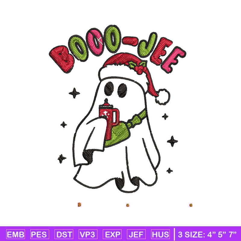 Boo jee chrismas Embroidery Design, Chrismas Embroidery, Embroidery File, Anime Embroidery, Anime shirt,Digital download.jpg