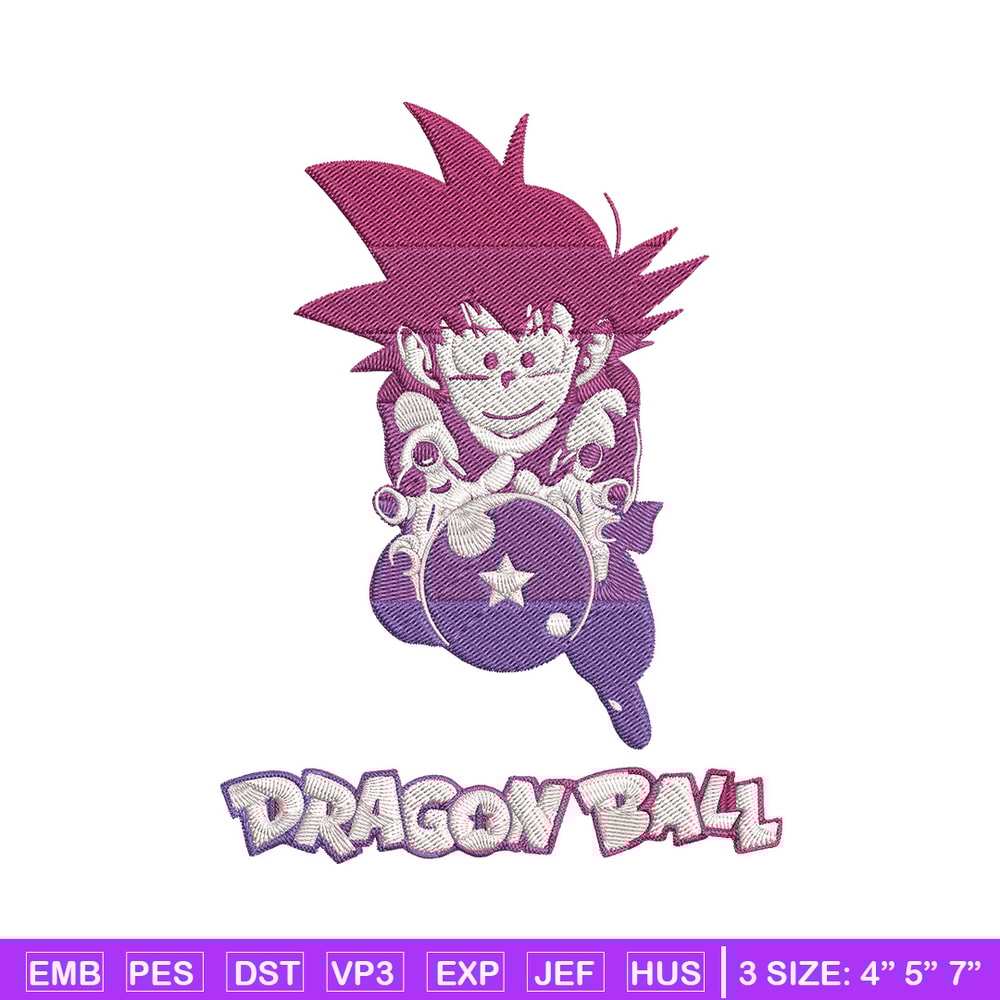 Goku kid Embroidery Design, Dragonball Embroidery, Embroidery File, Anime Embroidery, Anime shirt, Digital download..jpg