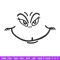 Grinch smile embroidery design,Grinch embroidery, Chrismas design, Embroidery shirt, Embroidery file, Digital download..jpg